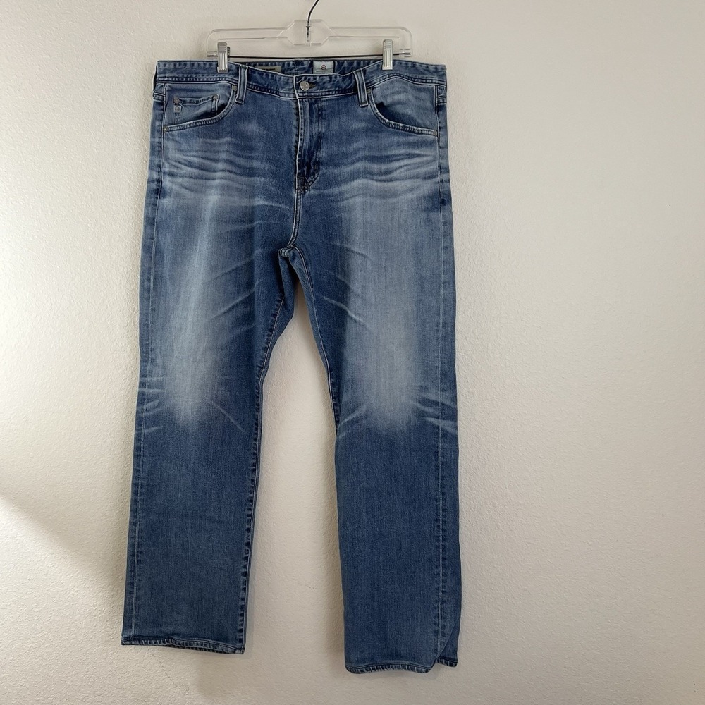 AG Adriano Goldschmied The Graduate Jeans Blue Denim Men's 40x30 USA